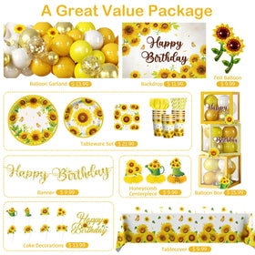 Fexivo sunflower cake topper adds a sunny crown to desserts
