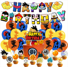 FFGJA Q Cartoon banner adds vibrant celebration vibes for kids' parties.