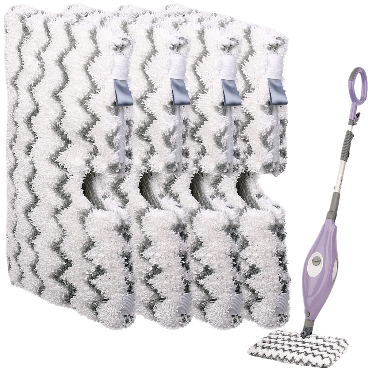 F Flammi replacement pads for Shark Steam Pocket Mop for versatile compatibility and efficient cleaning