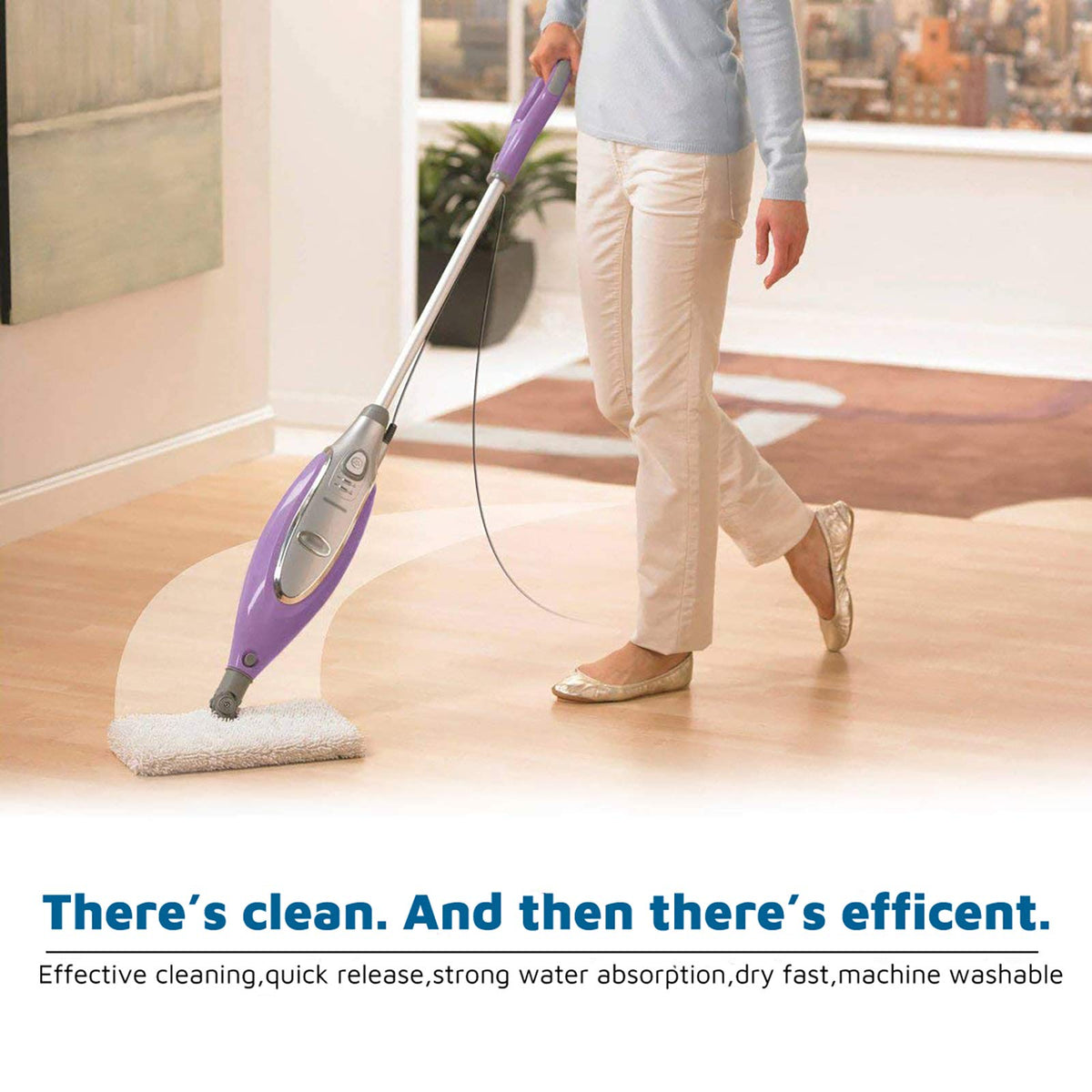 F Flammi packaged box underscores eight-pack value for home cleaning.