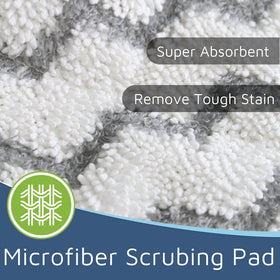 F Flammi triple-layer scrubbing power tackles tough grime on sealed floors