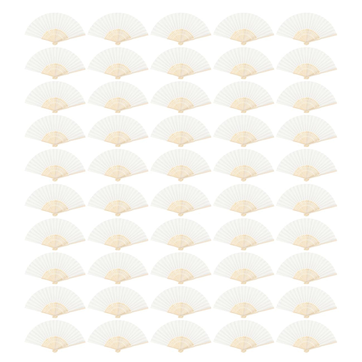 ffscafscn paper hand fan foldable in white, ideal for weddings and outdoor heat relief
