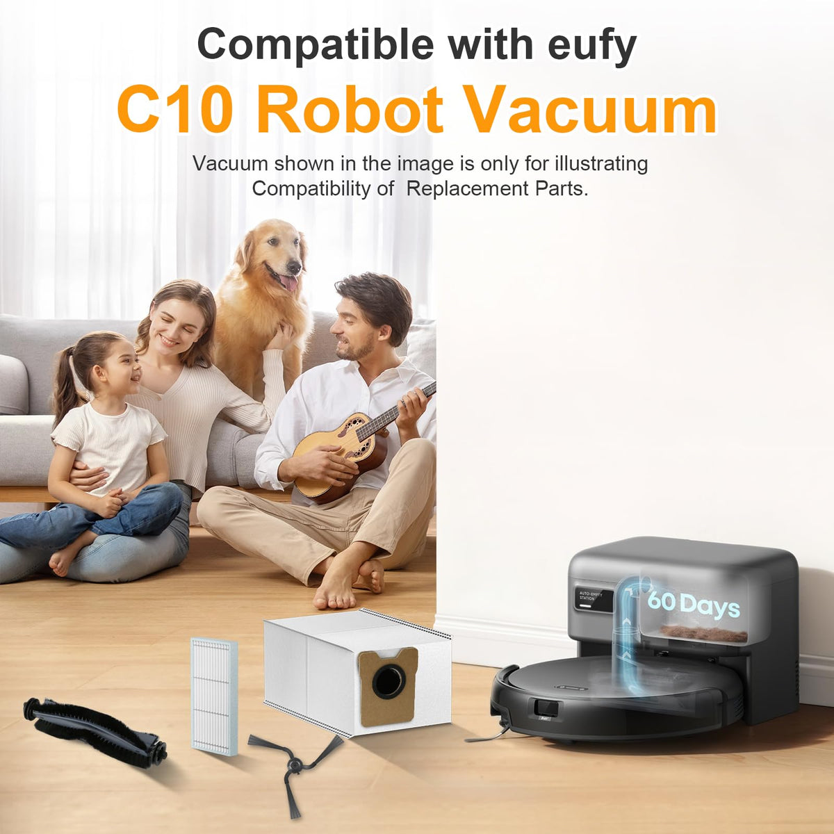 FFsign Eufy C10 filter pack delivers clean air and steady performance