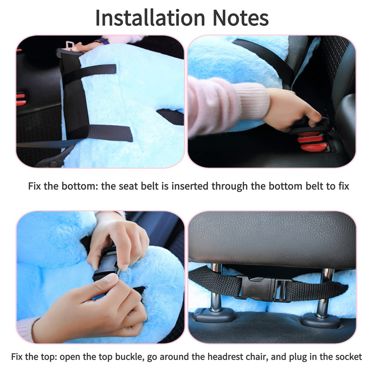 FHSGGP travel pillow suitable for cars, planes, and trains