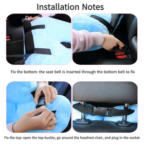 FHSGGP travel pillow suitable for cars, planes, and trains