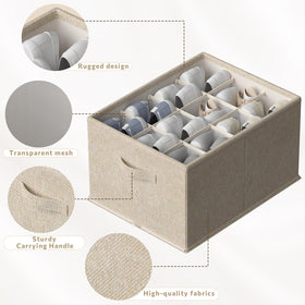 Sturdy bottom support and reinforced panels protecting shoes