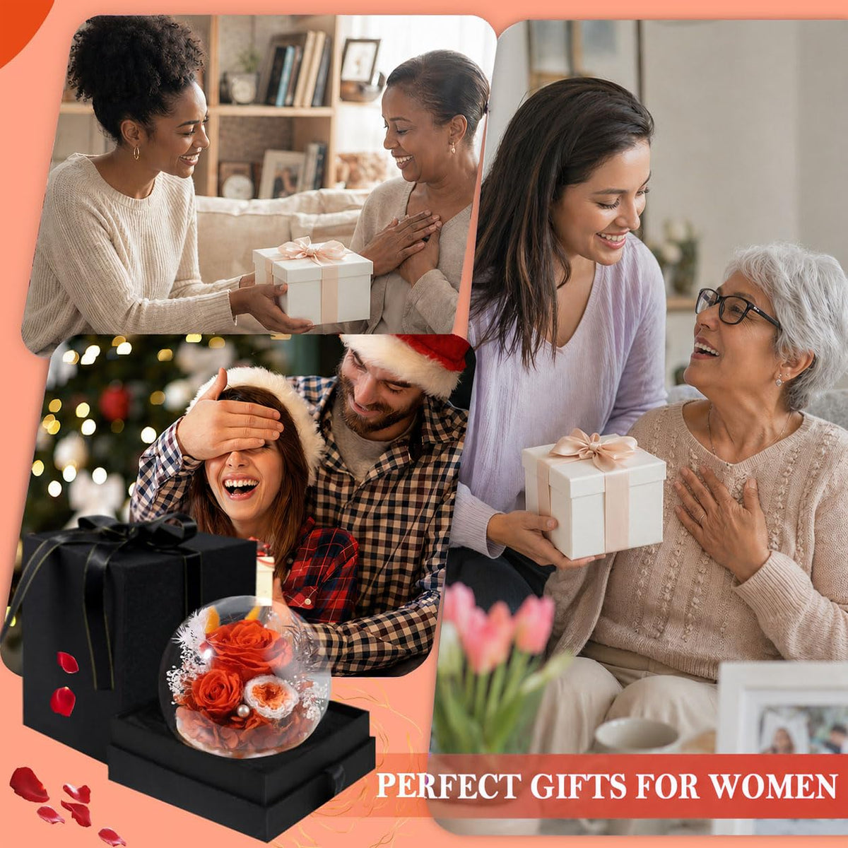 FIACO eco-friendly preserved rose packaging supports sustainable gifting.