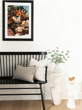 FIACO artificial plants living room decor offer evergreen charm year-round
