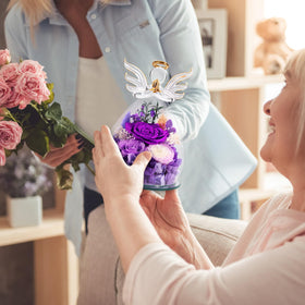 FIACO get-well gift featuring preserved roses comforting spaces.