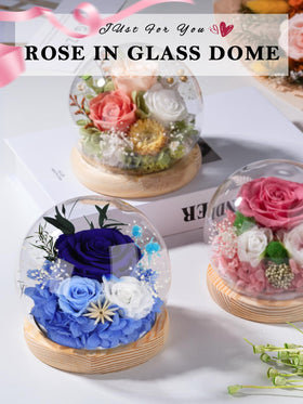 FIACO eternal rose centerpiece enhances living spaces with timeless beauty.