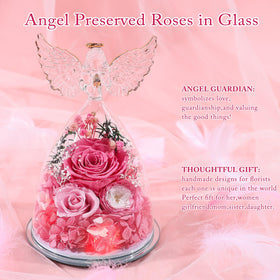 No-maintenance preserved rose stays vibrant with dry storage
