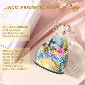 FIACO versatile rose angel gift suitable for Mother’s Day, Christmas, or anniversaries