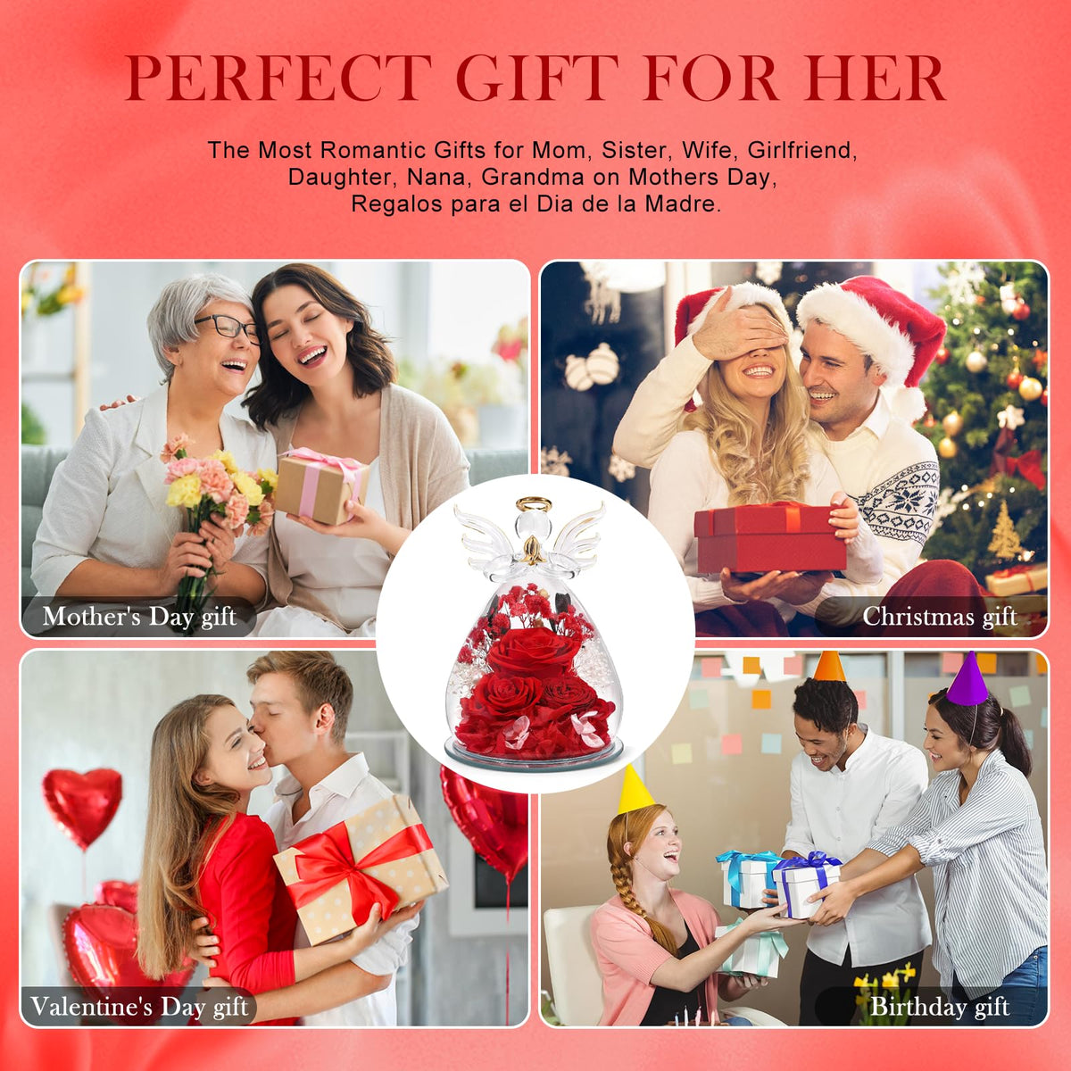 FIACO versatile rose gift suitable for Mother’s Day, Christmas, or birthdays.
