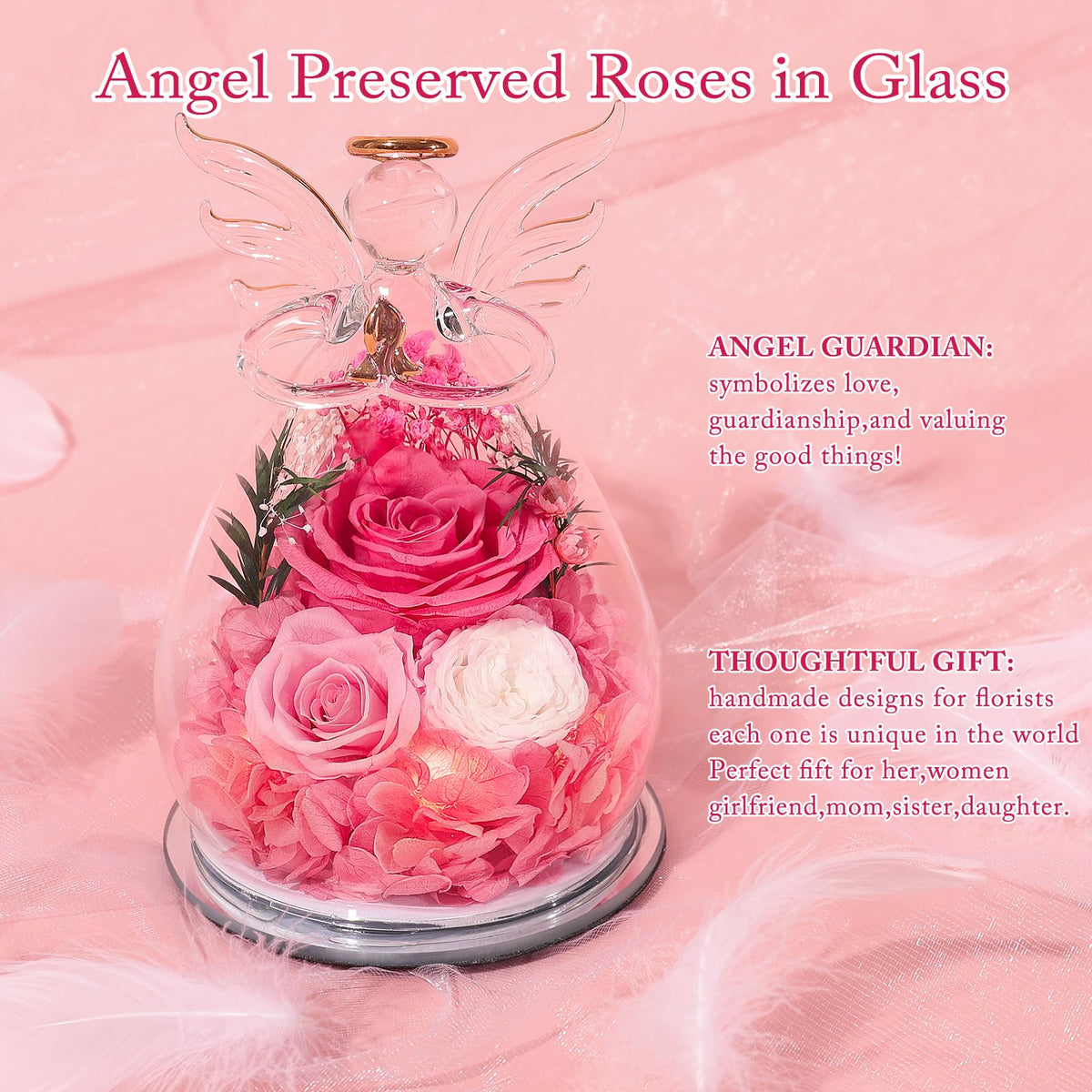 FIACO versatile rose gift suitable for Mothers Day, birthdays, or holidays.