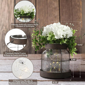 FIAHOSEY greenery closeup shows realistic faux stems for year-round display