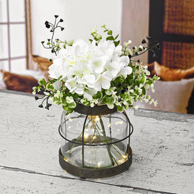FIAHOSEY removable florals allow seasonal centerpiece changes