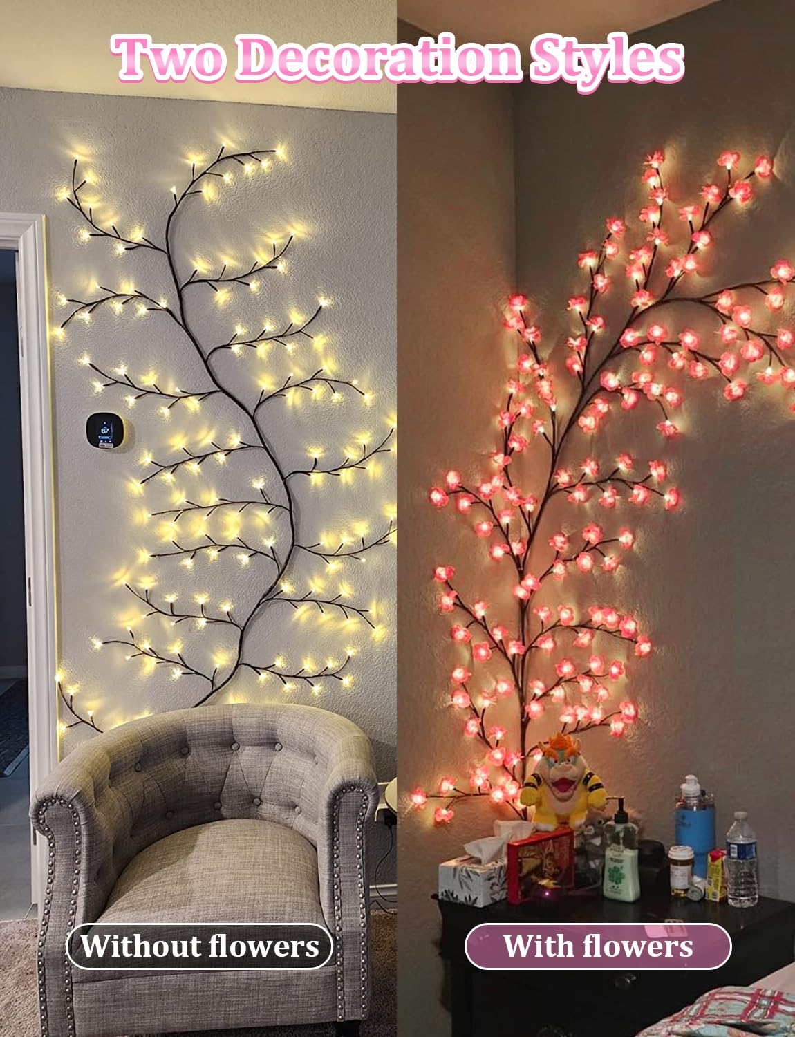FIALAME USB powered lights plug and play setup quickly