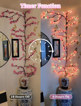 FIALAME cherry blossom decor lets you customize each bloom