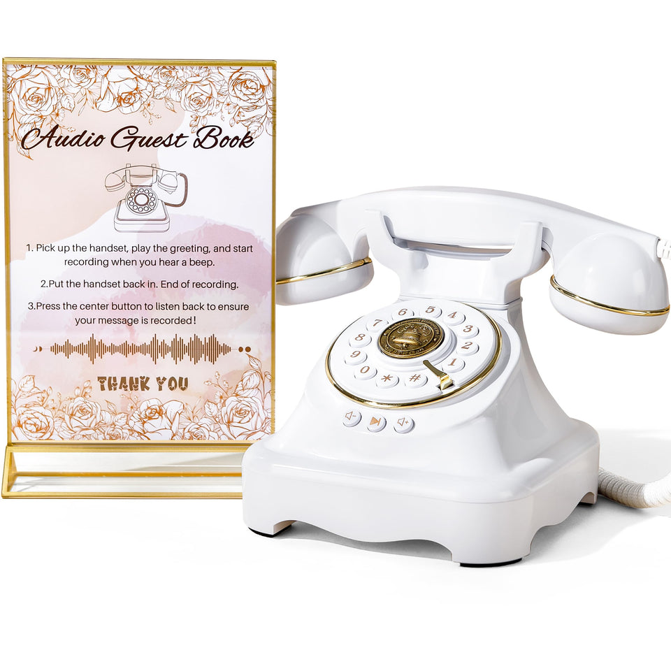 FiayaCom Audio Guest Book wedding-guest-book captures authentic blessings for lasting memories