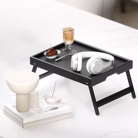 Fibogollo bamboo tray with smooth finish for gentle handling