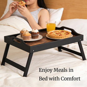 Fibogollo bed tray handle for easy transport around the home