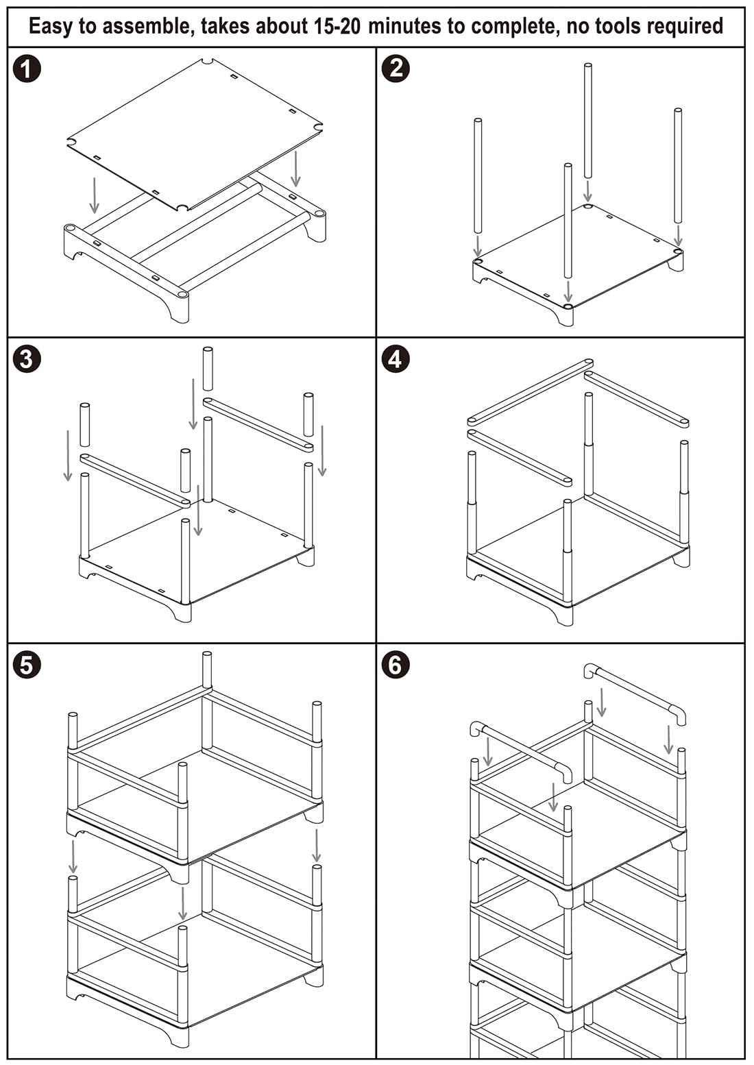 Corner placement of the white 5-tier bookshelf in a bedroom