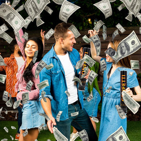 FIEKEICC green-money confetti launch brightens gatherings and creates memorable photos.