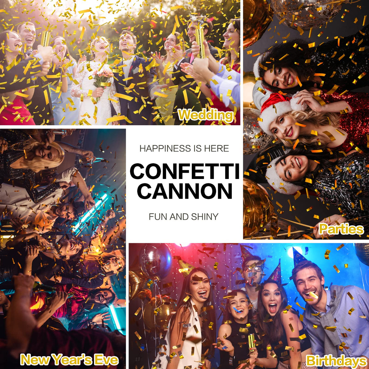 FIEKEICC Safe, non-toxic materials support indoor and outdoor celebrations.