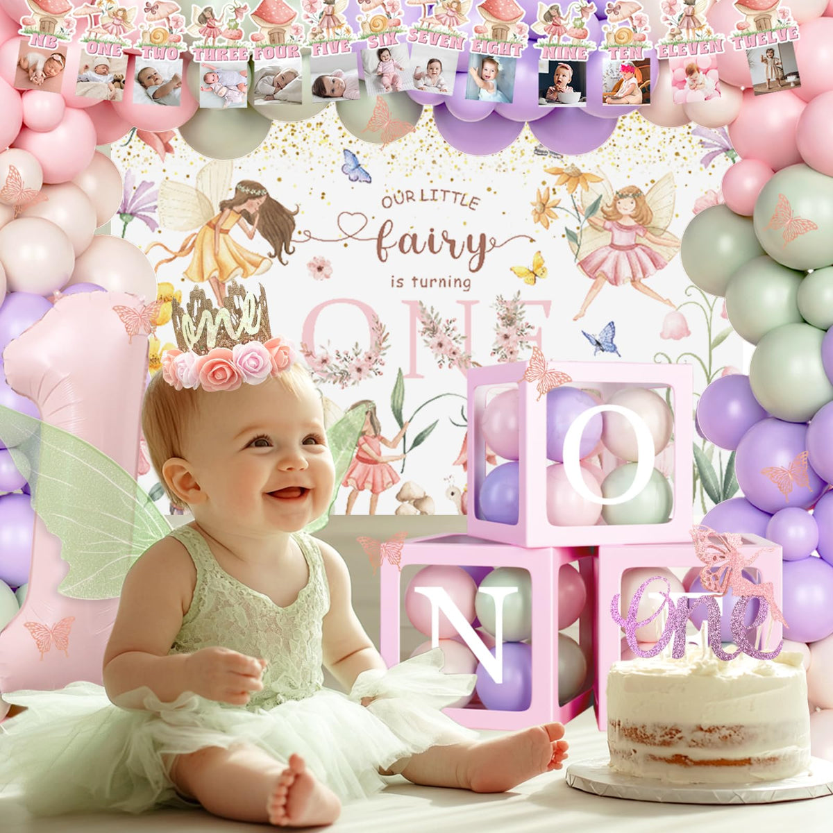 Fiesec 3D butterflies add whimsy and depth to fairy-themed decor