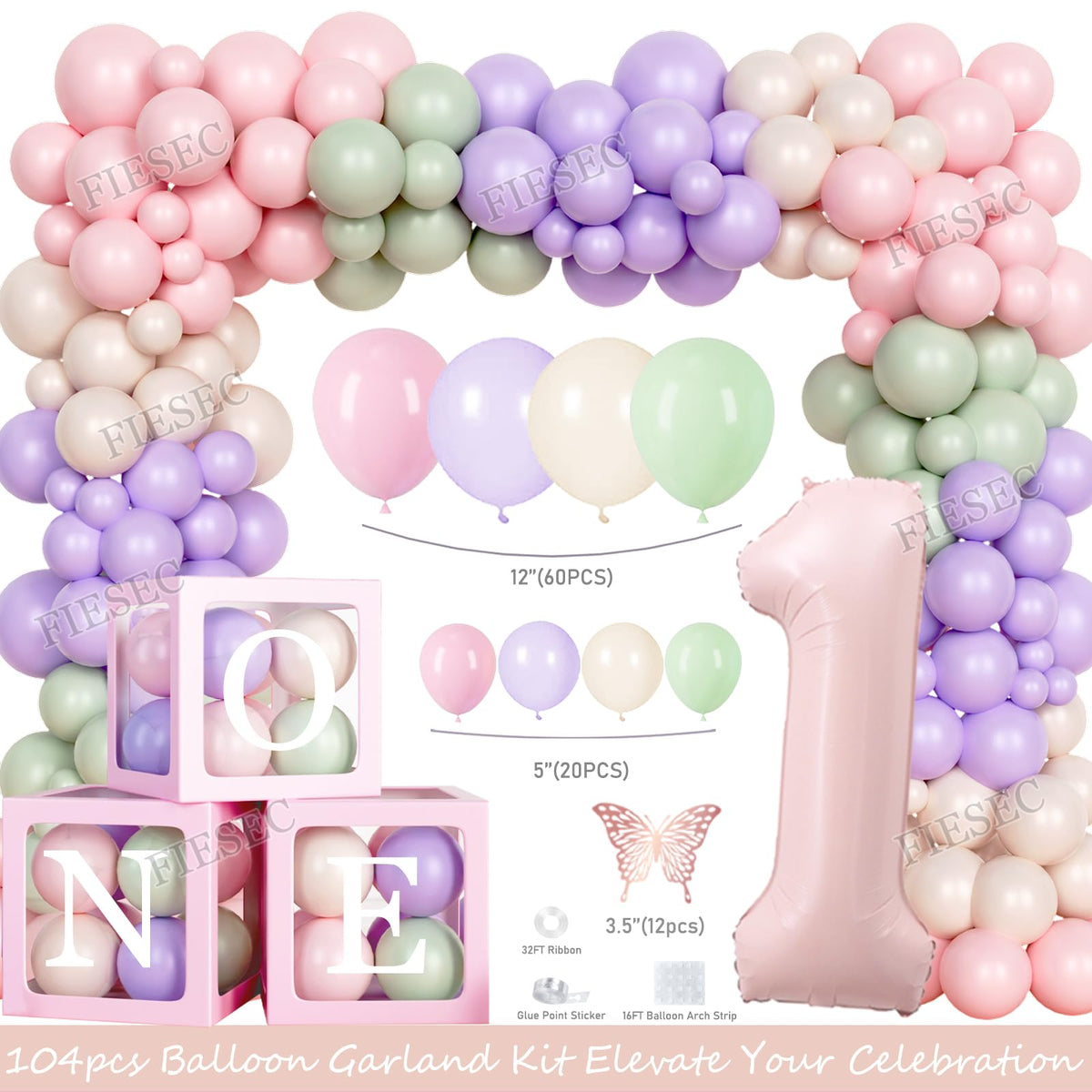 Fiesec backdrop floral forest creates a dreamy garden ambiance for photos