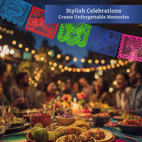 Fiesta Wraps festival decor banner—versatile party accent