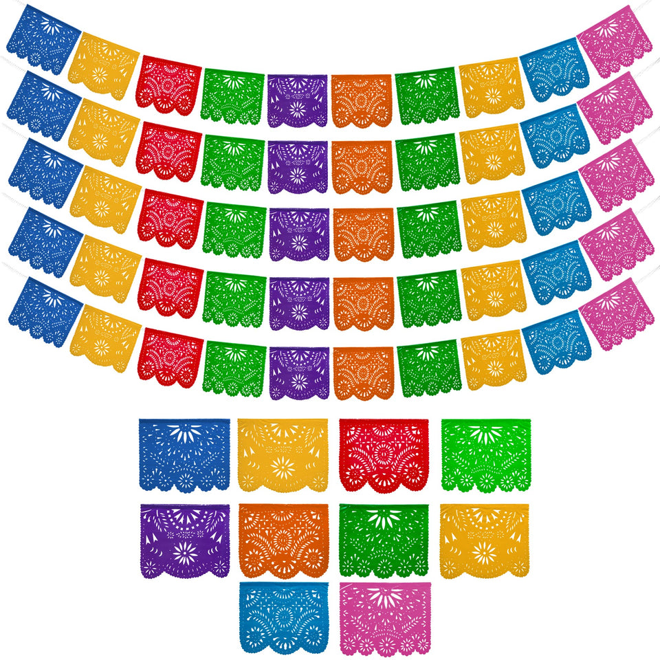 Fiesta Wraps Mexican banner setup enhances outdoor fiesta ambiance with vibrant colors.