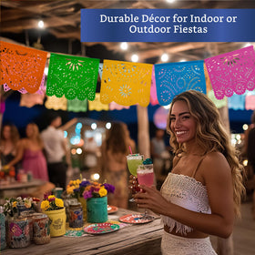Fiesta Wraps posadas navidenas-inspired decor adds festive holiday charm.