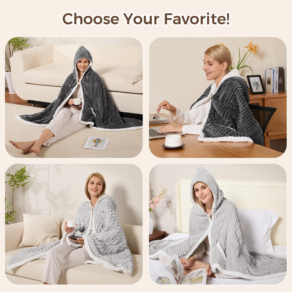 FIGERM ETL certified emblem on plush fabric for safe, reliable warmth