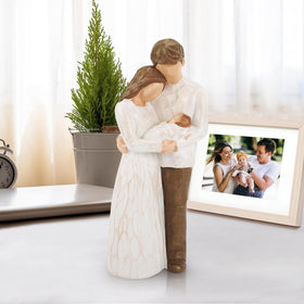 Fighting to Achieve resin home decor figurine for warm desk or shelf