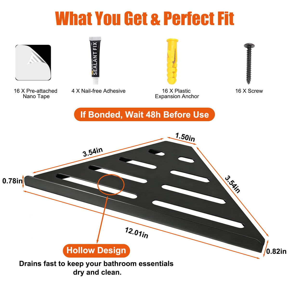 Fikoksol adhesive installation versus screws demonstrates flexible mounting options.