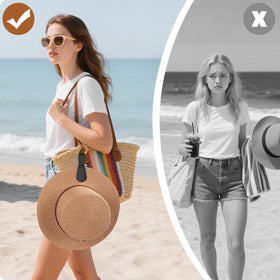 Fikoksol stylish design hat clip adds subtle style
