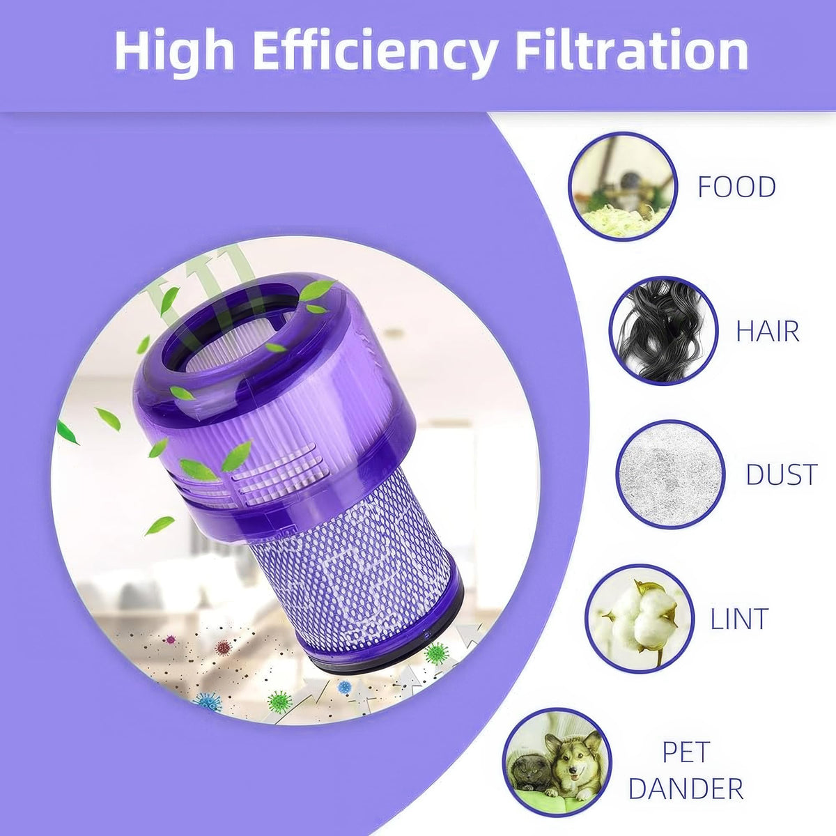 FilledwithLove Dyson filter pack unboxing image emphasizing value and readiness.