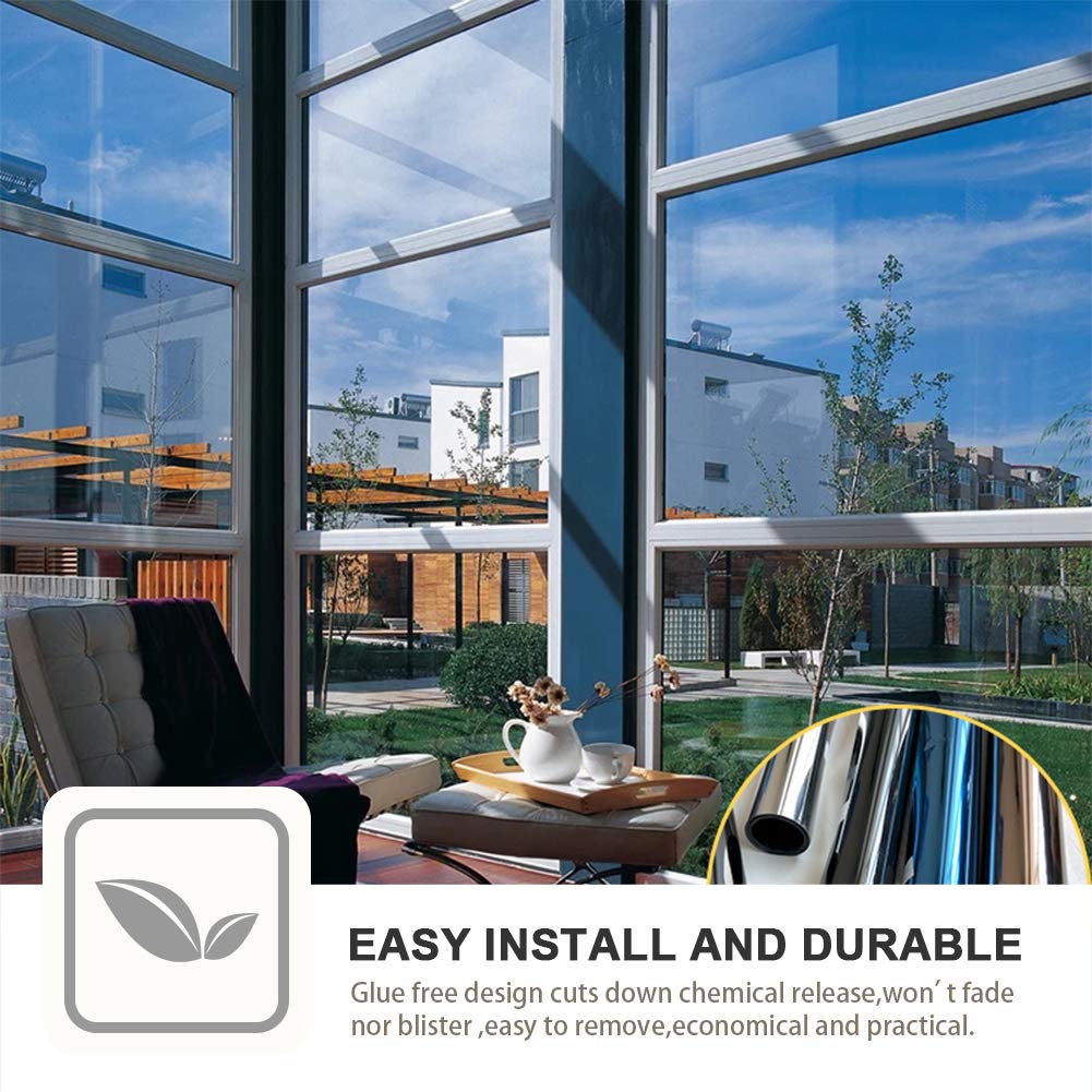 Filmgoo heat-control window film reduces glare and stabilizes room temperature.