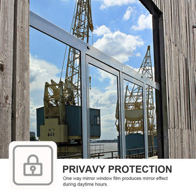 Filmgoo UV-blocking window film protects interior furnishings from fading.