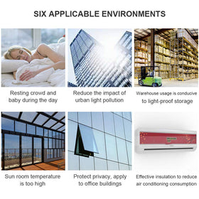 FILMGOO UV-blocking film reduces sun damage while preserving view