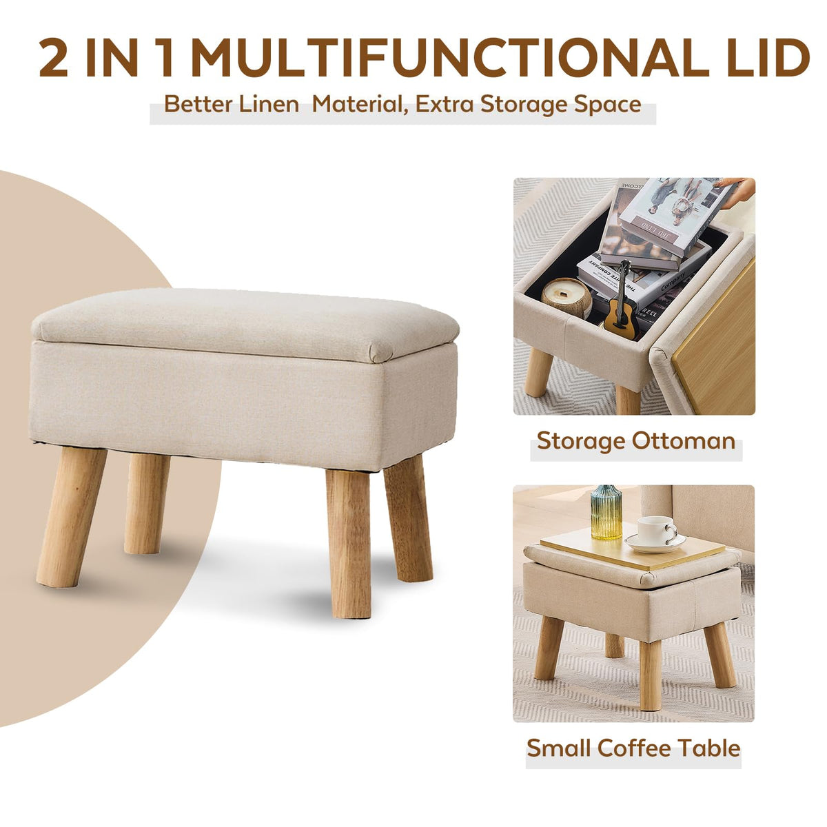 FIMIVIBI soft cushion top provides comfortable foot relief after long days.