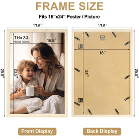 FinalFind plexiglass clear panel for crisp photo clarity