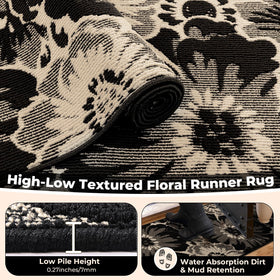 Findosom machine-washable runner stays fresh with easy cold-water cleaning.