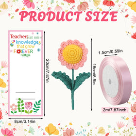 FineCheer teacher appreciation cards accompany personalized messages with a handcrafted floral touch.