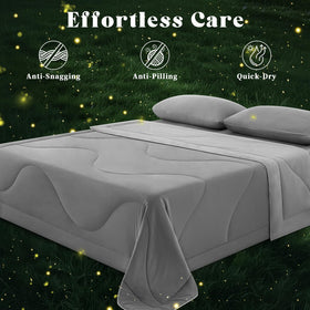 FineMay cooling comforter arc-chill tech supports temperature regulation through night.