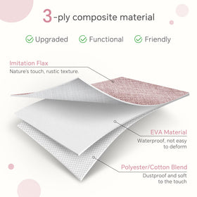 FinishingBo Cube Bin folded-flat storage to save space
