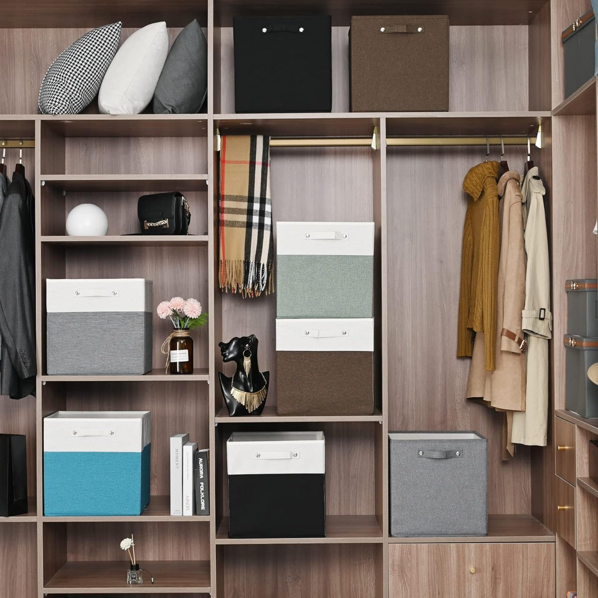 FinishingBo versatile storage bin for bedrooms and laundry rooms.