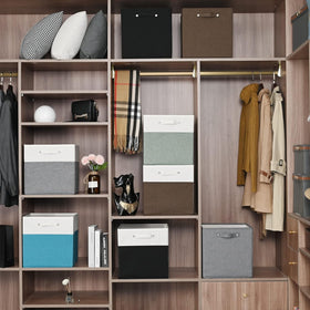 FinishingBo versatile storage bin for bedrooms and laundry rooms.