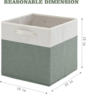 FinishingBo storage bin with reinforced handles ready for easy carrying.